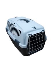 Kerbl Gulliver Transportbox für Hunde, 55x36x35cm - Grau (84652)