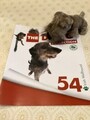 ORIGINAL THE DOG ARTLIST COLLECTION No 54 Irish Wolfhound + MAG