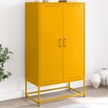 Highboard Sideboard Kommode Anrichte Beistellschrank Schrank Stahl vidaXL