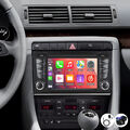 2+64G Android13 Autoradio Für Audi A4 8E S4 B6 B7 RS4 Seat Exeo Carplay GPS Kam