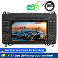 7"Autoradio GPS Nav CD DVD SWC Für Benz A/B Klasse Sprinter Viano Vito W639 W245