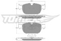 Tomex Brakes Bremsbelagsatz Scheibenbremse für Volvo C40 2014-> Vorne Tx18-57