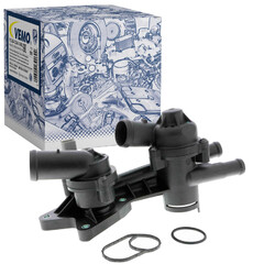 VEMO THERMOSTATGEHÄUSE 80°C 95°C MIT SENSOR passend für AUDI A1 SEAT ALHAMBRA IB