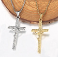 Halskette INRI Herrenkette Männerkette Religion Jesu Glaube Modeschmuck Geschenk