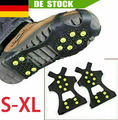 Anti-Rutsch Spikes Schuhe Schuhspikes Eiskrallen Schuhkrallen Gleitschutz 34-49