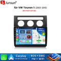 Android 13 Autoradio Für VW Touran 1t1 1t2 1t3 2003-2010 GPS Nav WIFI BT carplay