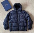 Polo Ralph Lauren dicke Steppjacke Winterjacke +Kapuze in L Dunkelblau/Schwarz