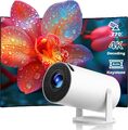 Mini Beamer 4K UHD Heimkino Projektor LCD 5G WiFi Bluetooth Android Taschenkino