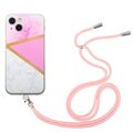 Schutz Handy Hülle für Apple iPhone 13 Handykette Case Cover Bumper Etuis TPU