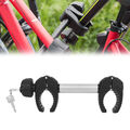 Rahmenhalter für Fahrradträger Radhalter 32cm abschließbar abnehmbar Ø 25-30mm