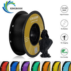 Kingroon 3D Drucker Filament FDM 1KG PLA PETG SILK 1.75 mm Rollen Spule Farbe DE⭐⭐⭐⭐⭐Extra 10% Rabatt Code: OPTIMAL