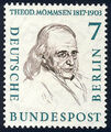 163 Männer der Geschichte 7 Pf Theodor Mommsen **