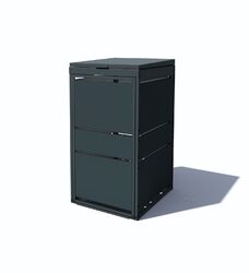 MBOX24 MODERN Premium Mülltonnenbox Mülltonnenverkleidung 120L / 240L