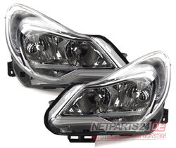 Scheinwerfer Set Halogen passend für Opel Corsa D ab 2011- H7 H1 Links Rechts