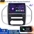 128G Carplay Für Benz Vito W447 Android13 Autoradio GPS Navi BT 4G WIFI SWC DAB+