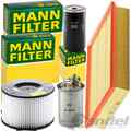 MANN FILTER INSPEKTIONSPAKET passend für VW T4 BUS 2.4 d+2.5 TDI 75-151 PS