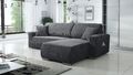 Sofa Couch Ecksofa Eckcouch Wohnlandschaft Schlaffunktion Lincoln Cord Bezug