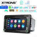 XTRONS Android 13 Autoradio LTE 4G GPS Navi DVD DSP für VW T5 Golf 5 Vento Caddy