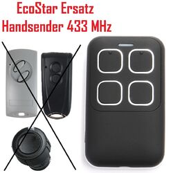 Handsender für ✅EcoStar ✅433 MHz RSE 2 RSC 2 RSZ Fernbedienung Liftronic 