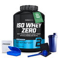 (33 EUR/kg) BioTech USA Iso Whey Zero Laktosefreis Eiweiß 2270g Dose + Bonus