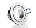 IP44 LED 5W Einbaustrahler 230V Bad Einbauleuchte Deckenstrahler Spot 30mm flach