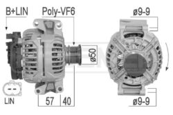 ERA Lichtmaschine Generator LiMa ohne Pfand 209083A