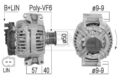 ERA Lichtmaschine Generator LiMa ohne Pfand 209083A