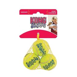 KONG SqueakAir® Balls XS 3er Pack - Hundespielzeug quietschend Tennisball