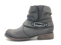 Rieker Damen Stiefel Stiefelette Boots Grau Gr. 39 (UK 6)