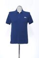 Lacoste Herren Kurzarm Poloshirt Polohemd M 4 blau petrol Knopf Piqué Stretch