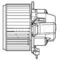 Innenraumgebläse MAHLE AB 108 000P für Fiat Stilo Multi Wagon Bravo II