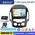 DAB+ 64G Für Hyundai i30 2006-11 Android13 Autoradio Carplay GPS Navi RDS BT Kam