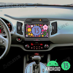 2+32GB Android 13 Autoradio GPS Navi CarPlay Für KIA SPORTAGE MK3 SL 2010-2015