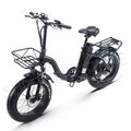 20 Zoll E Mountainbike 48V 15AH Elektrofahrrad 40KM/H Moped E bike 7 Gänge E-MTB