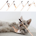 5pcs Katze Übung Zauberstab Katze Kleine Geschenke Katze Teaser Stick