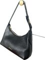 Furla Danae Hobo Bag Handtasche Schultertasche Leder schwarz