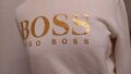 Toller Hugo Boss Pulli Sweatshirt Hoodie Weiß Gr M 38 Luxus NP 169€