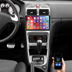 4-Kern NAVI Android 13.0 Autoradio Für Peugeot 307 2002-2013 GPS WIFI BT 1G+32G