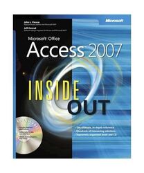 Microsoft Office Access 2007 Inside Out [With Cdom], Jeff Conrad, John L. Viesca