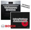 Herdset BOSCH Einbau-Backofen EcoClean mit Kochfeld Glaskeramik autark 60 cm NEU