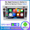 Für Opel Corsa C/D Zafira B Astra G H Android13 Carplay Autoradio GPS WIFI 2+32G