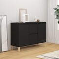 vidaXL Sideboard Räuchereiche 103,5x35x70 cm Holzwerkstoff