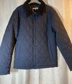 Jack & Jones Core Navy Steppjacke Größe M - Druckknopfverschluss