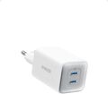 Anker Doppel-USB C Ladegerät 47W GaN Schnellladeleistung für iPhone 15/Galaxy