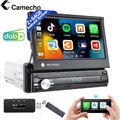 DAB+ 64GB 1DIN Apple Carplay 7" Autoradio Android 13 Mit RDS Navi WIFI FM RDS BT