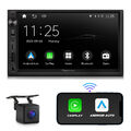 CAM+Eonon X3 7" QLED Doppel 2 DIN Autoradio wireless Android Auto CarPlay DSP BT