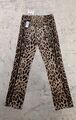 KIM DOLCE&GABBANA Hose aus Marquisette mit Leopardenmuster-Aufdruck