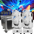 4stk 150W LED Beam Moving Head+Flightcase DMX RGBW 8Gobo Bühnenlicht Weihnachten