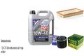 INSPEKTIONSKIT FILTER LIQUI MOLY ÖL 5L 10W-40 für KIA Carens II FJ 2.0 CVVT