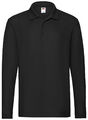 Fruit of the Loom Premium Long Sleeve Polo-Shirt Herren Langarmshirt Poloshirt